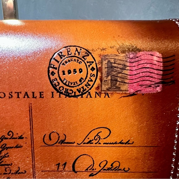 NWT Patricia Nash Discovery Collection: Atessa Postcard Leather Crossbody - Picture 2 of 10